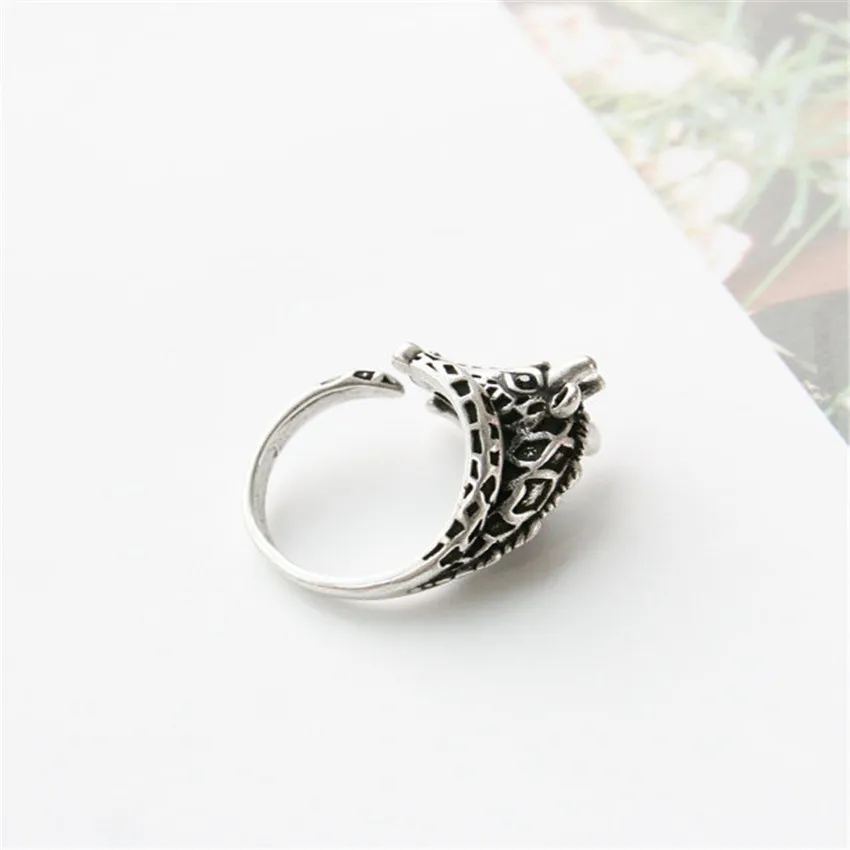 CHENGXUN ретро Бэмби кольцо с оленем для девочек подростков кольца на палец милое