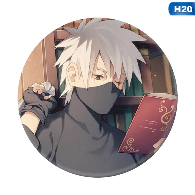Нагрудный знак Косплэй аниме Гаара Uchiha SASUKE uzumaki костюм брошь пластиковый держатель - Цвет: 20