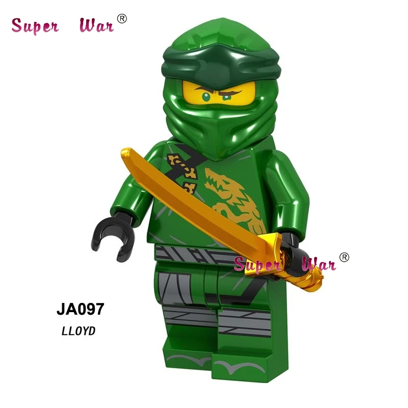 JA097 Одна модель строительных блоков Char Snake Archer Акита меч мастер общий Vex Ice Emperor игрушки для детей - Цвет: JA097