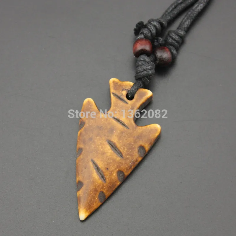 Крутая новозеландская маори племенное ожерелье с копьями искусственная стрела