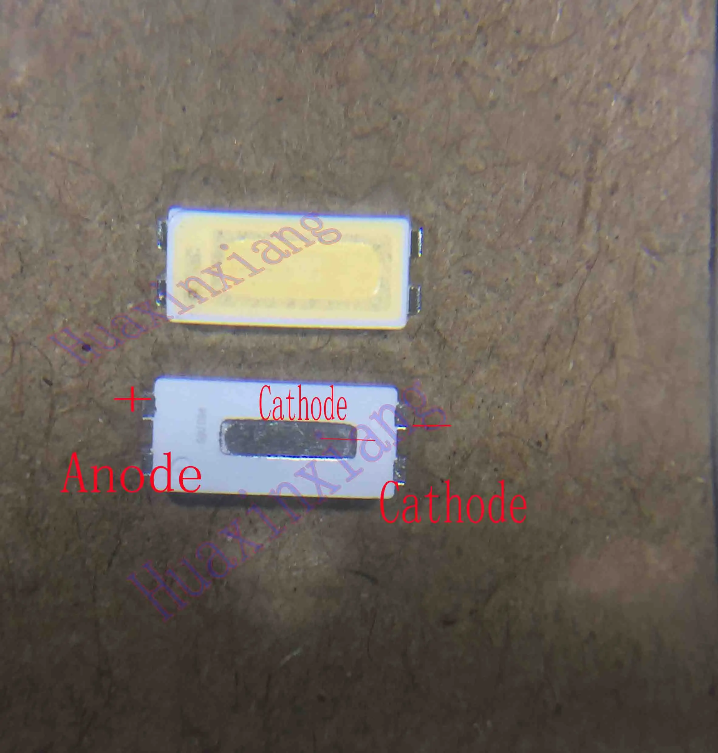100 шт./лот SMD СВЕТОДИОДНЫЙ 7030 6V бусины холодный белый 1 Вт 70LM 160mA супер яркий для ТВ/ЖК-дисплей Backlihgt