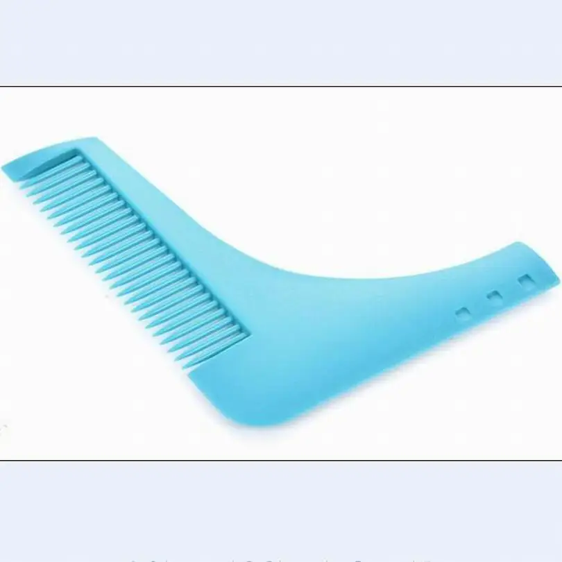 Хорошее качество гребень для бороды формирователь шаблон укладки расческа усов