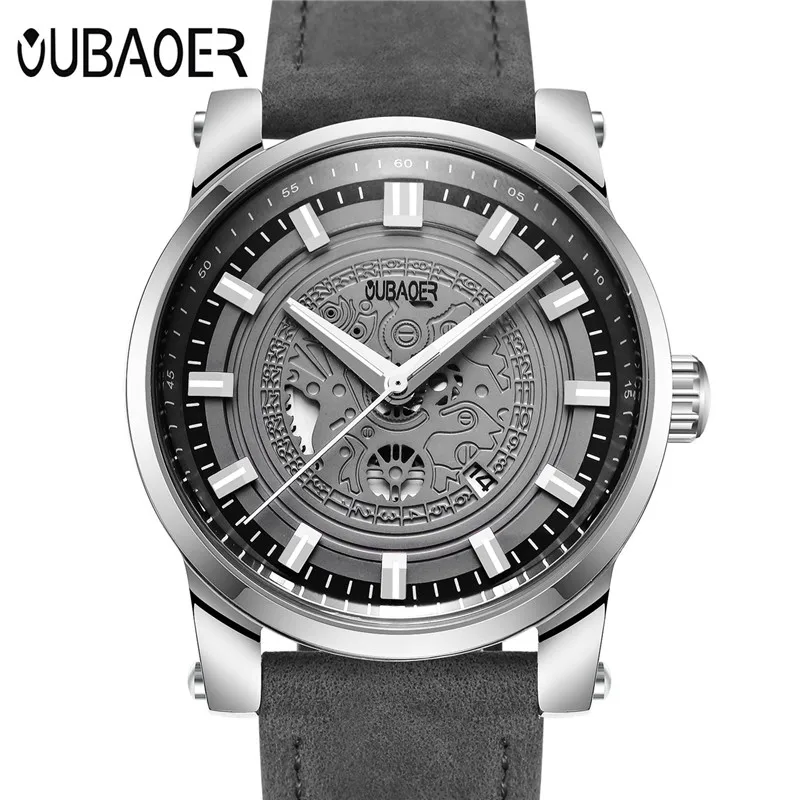 2018 новые высококачественные спортивные мужские часы Топ Бренд роскошные кожа