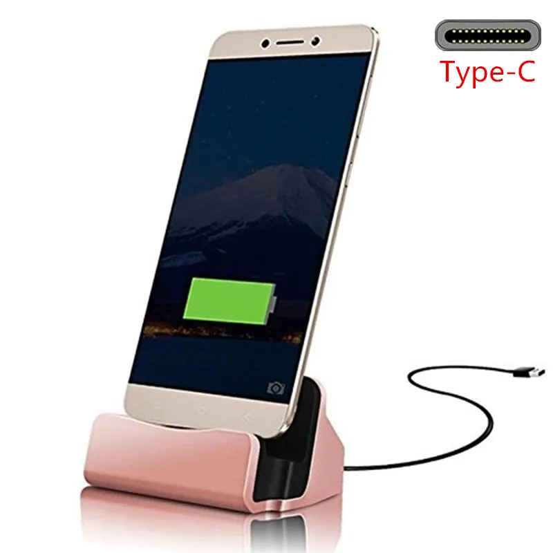Тип C USB подставка металлическая док-станция зарядное устройство для huawei P30 pro P20 lite Honor 10 view 20 V20 samsung M20 M30 A70 A50 A40 A30 Oneplus 7 6
