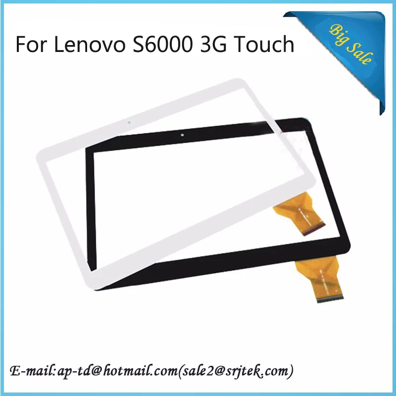 

Сенсорный экран 10,1 дюйма с цифровым преобразователем для Lenovo S6000 - A101 3G четырехъядерный планшет MTK6582 стеклянный датчик запасные части