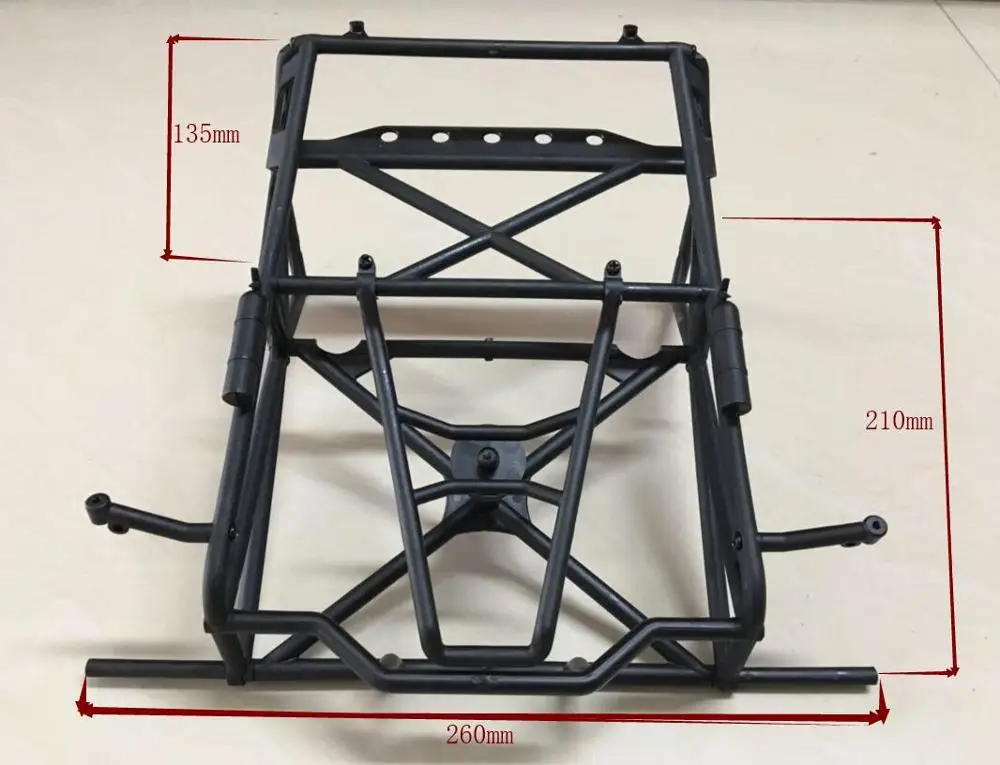 1/10 внедорожник короткопроходный корпус пластиковый рулон клетка для HPI Blitz TeamC Hobao