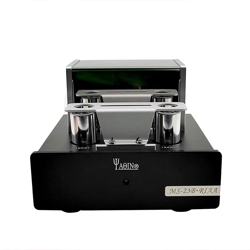 YAQIN MS-23B Hifi Ламповый фонокорректор 12AX7 предусилитель ламповый усилитель