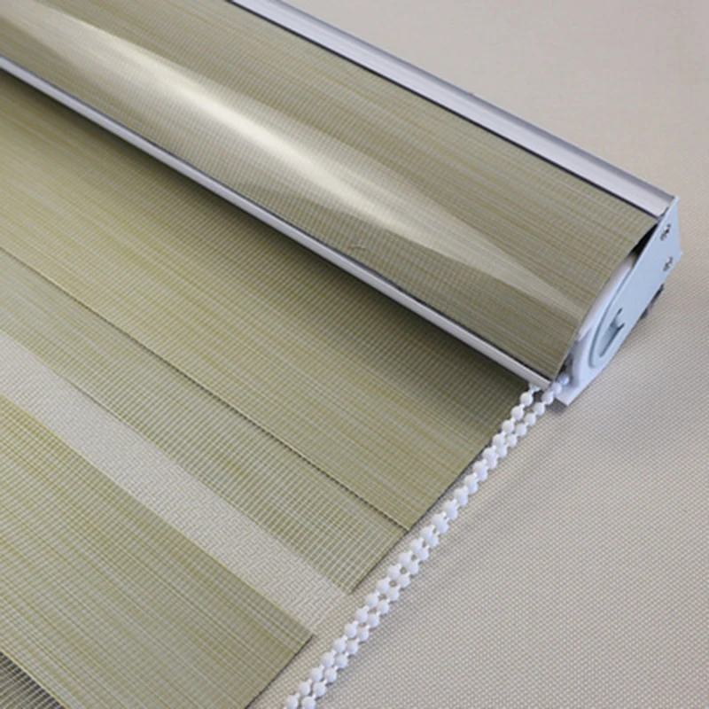 Зебра роликовые оттенки 5 цветов затемненная ткань бусина цепь ролик жалюзи окна