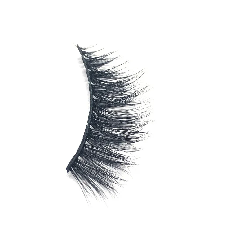 Модная 1 пара для женщин и девочек Роскошные 3D накладные ресницы пушистая полоса