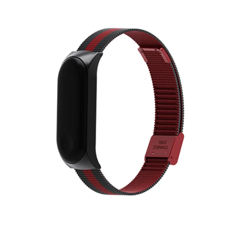 Для xiaomi Band 4 или 3 Смарт-браслет металлический ремешок часы браслет ремешок сменный ремешок xiomi xiaomi ремешок xaomi