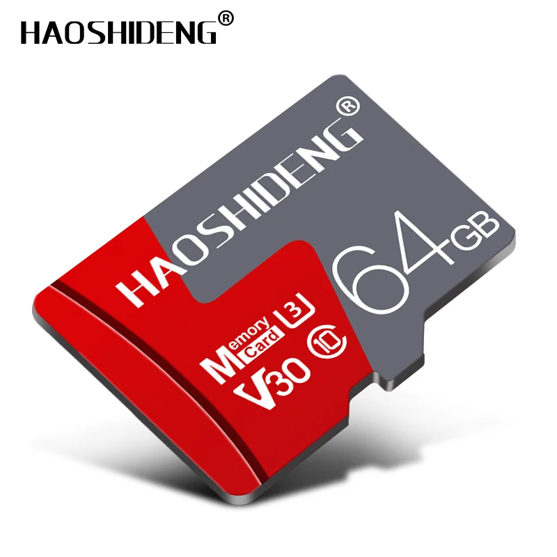 64GB Class 10 Высокоскоростная карта памяти 16 ГБ 32 ГБ micro sd карта 64 Гб 128 ГБ флеш-карта cartao de memoria mini tf карта Подарочный адаптер - Емкость: 64GB Class 10