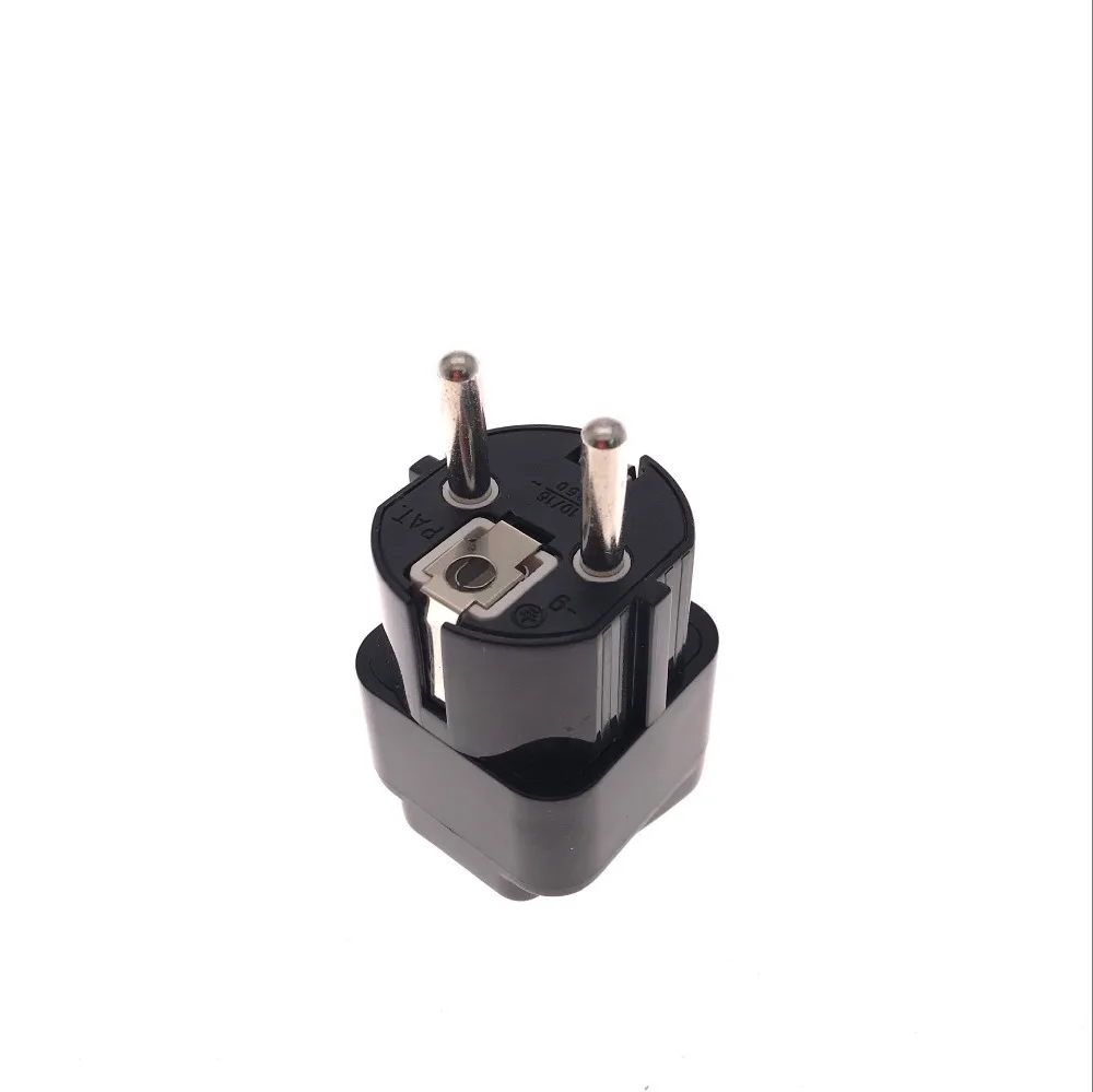 1 шт. Европейская немецкая французская универсальная дорожная вилка адаптер