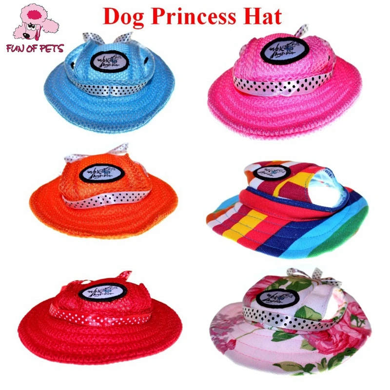 2017 аксессуары для собак летняя уличная шляпа домашних животных солнцезащитные