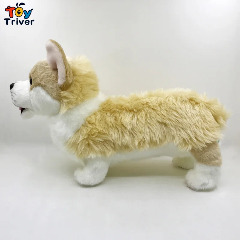Pembroke Welsh Corgi Плюшевая собачка Toy Triver набитые Животные Куклы Дети Малыши мальчик