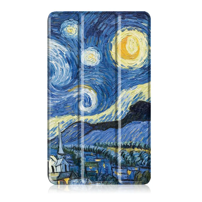 Закаленное стекло Защитная пленка+ PU Чехол-подставка для huawei Mediapad M3 Youth Lite 8 CPN-W09 CPN-AL00 " планшет - Цвет: 4