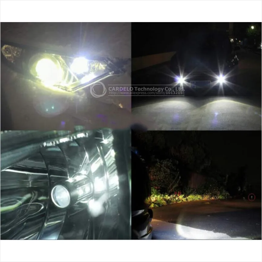 2X H15 CREE Chip 80 Вт Автомобильные дневные ходовые огни DRL сменная противотуманная фара