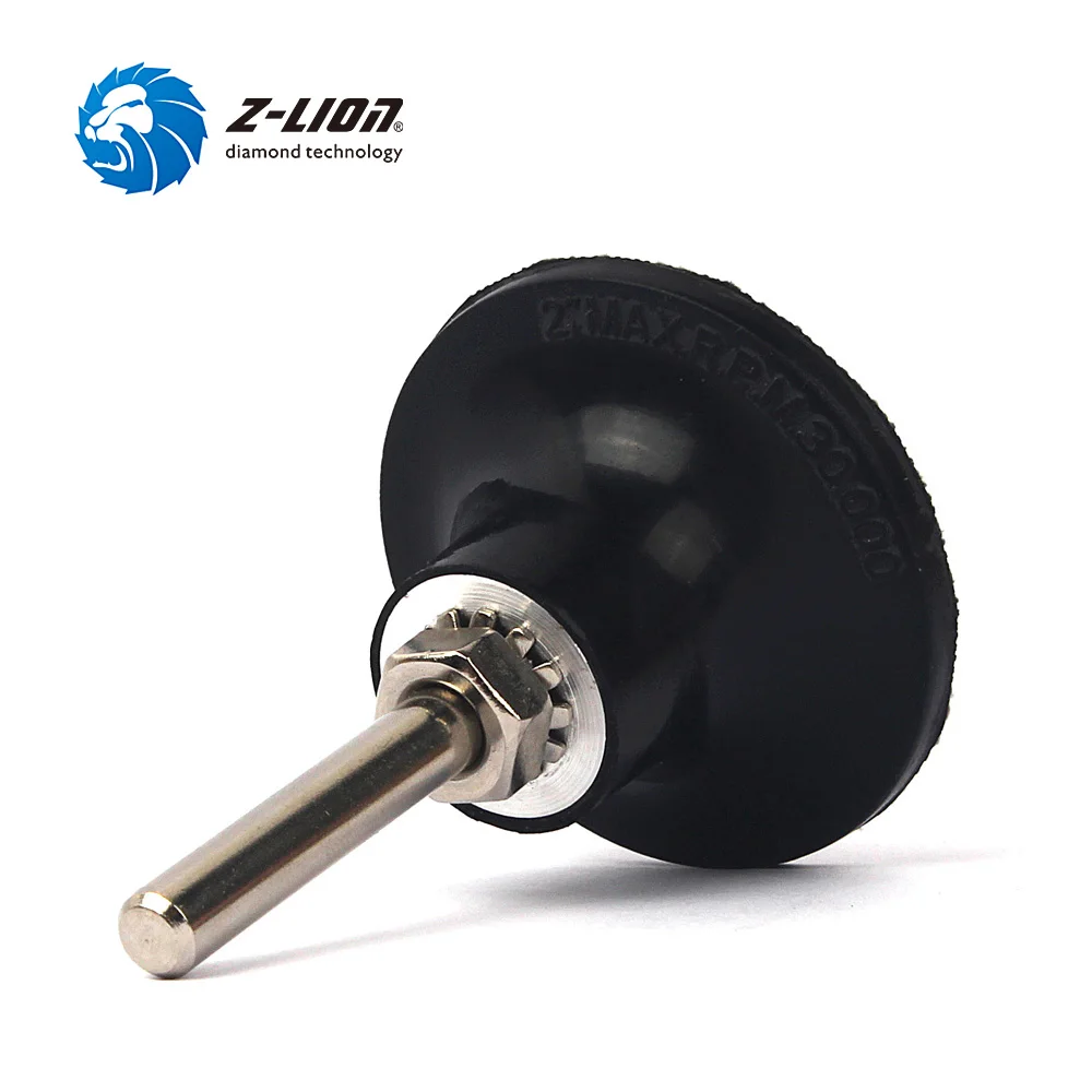 Z-LION 2 &quot4 шт Diamond Roll замок полировки диск с держателем 1/4&quot хвостовиком мокрой
