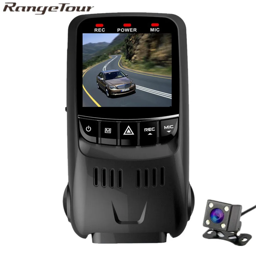 Range Tour Mini 1 5 &quotАвтомобильная камера с двумя объективами Novatek 96655 Автомобильный