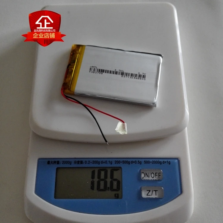 Задний аккумулятор 383759 для зарядки GPS навигатора литиевый 403759 в 3 7|Цифровые