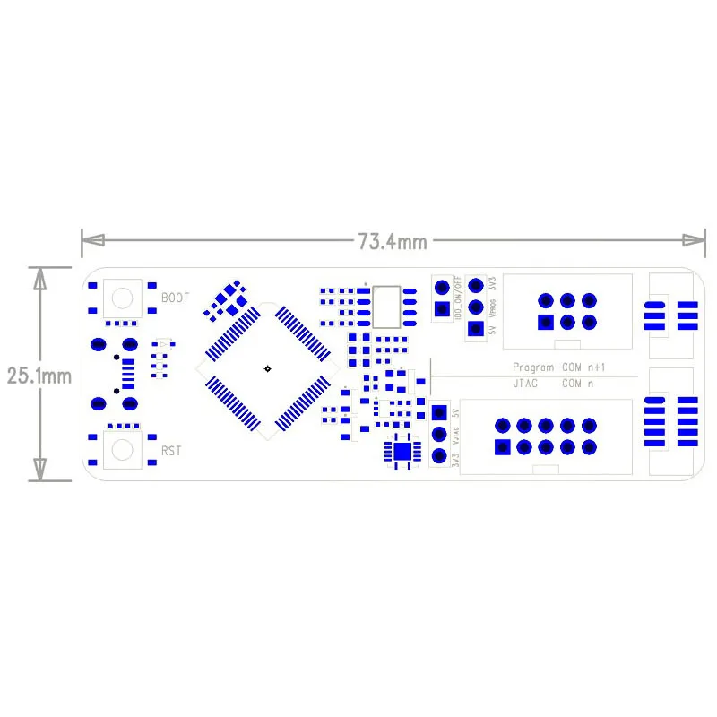 ESP Prog FT2232HL JTAG программа отладки загрузчик подходит для ESP8266 и ESP32|Запасные части| |