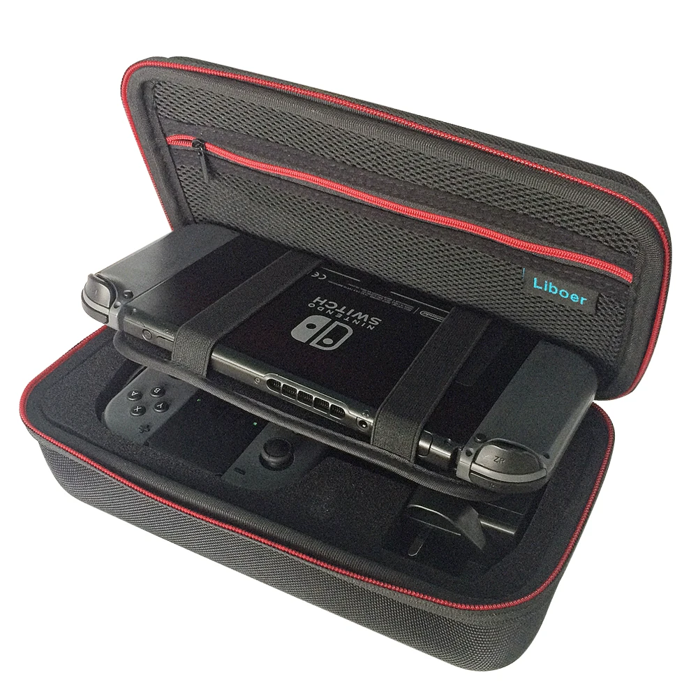 Жесткий чехол для хранения портативная дорожная сумка с ручкой консоли Nintendo Switch