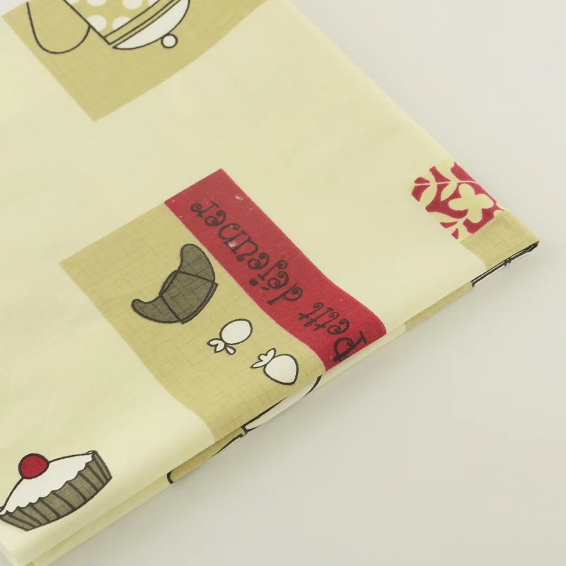 Хлопок Ткань Кофе Наборы для ухода за кожей Конструкции Лоскутное шитье S