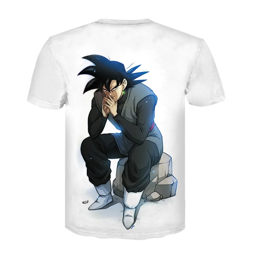 Dragon Ball DBZ Bulma Super Saiyan Vegeta T-shirt 3D Men Women Anime blond Goku T Shirt Harajuku Lonzo Tee Shirts | Мужская одежда