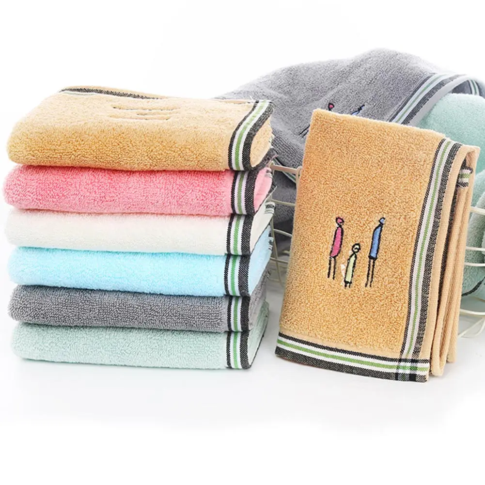 Soft Face Towel Household Toilet Home Cleaning Family Hand Eco-friendly Bathroom Supplies Washcloth Quick-dry Gift Couple Cotton
