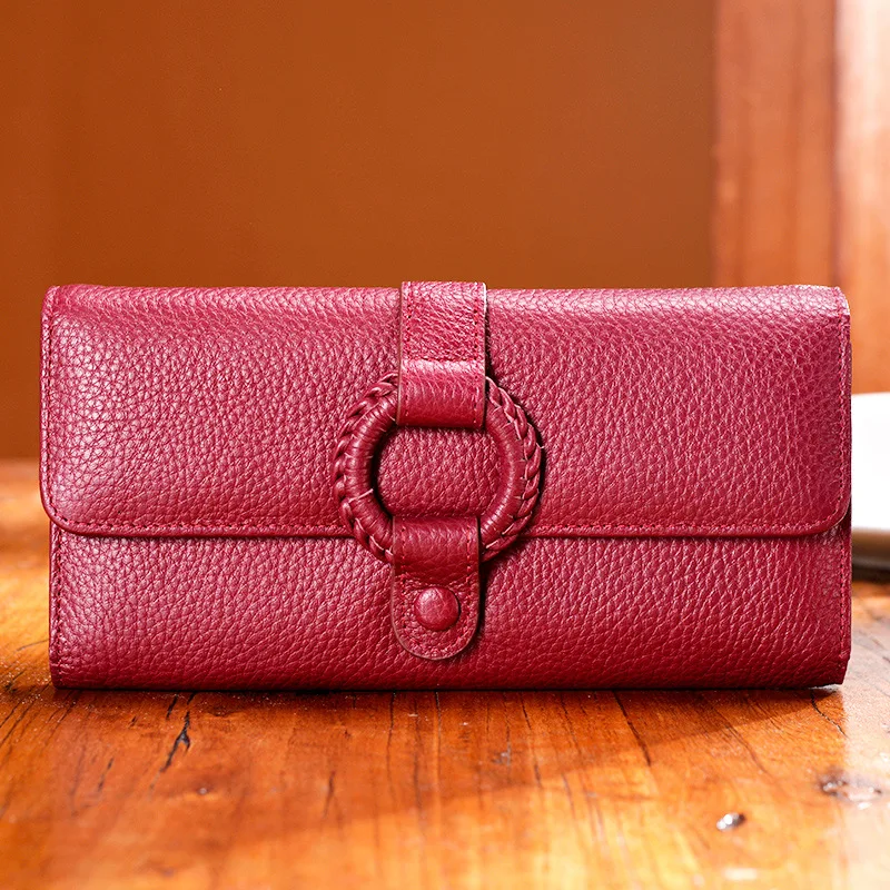 Высокое качество Ботильоны на низком каблуке из натуральной кожи кошелек