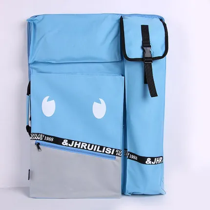 Smiley Cute Painting Art Supplies Bag 4K Large Sketch Drawing Tools Art bag For Drawing 50*65CM