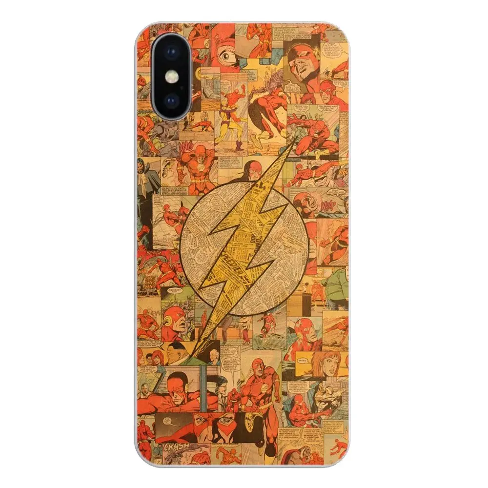 Коллаж &quotСупергерои&quot comic art прозрачные мягкие чехлы Чехлы для Motorola Moto X4 E4 E5 G5 G5S G6