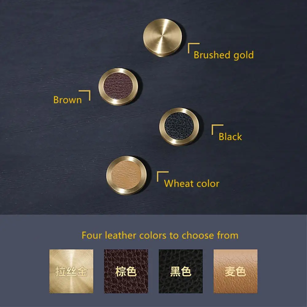 Ручка из чистой меди старинный новый китайский современный минималистичный шкаф