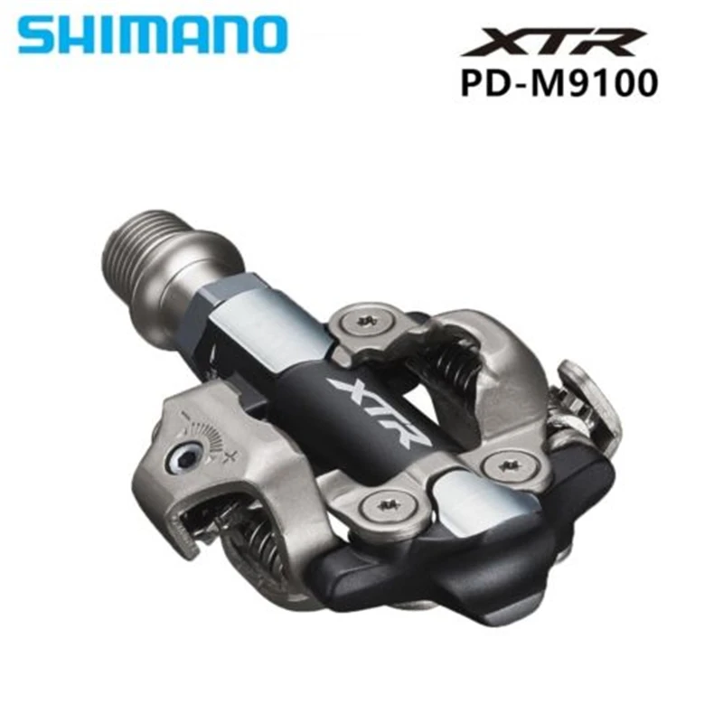 Оригинальная упакованная коробка Shimano PD M9100/PD M9120 гоночная педаль SPD