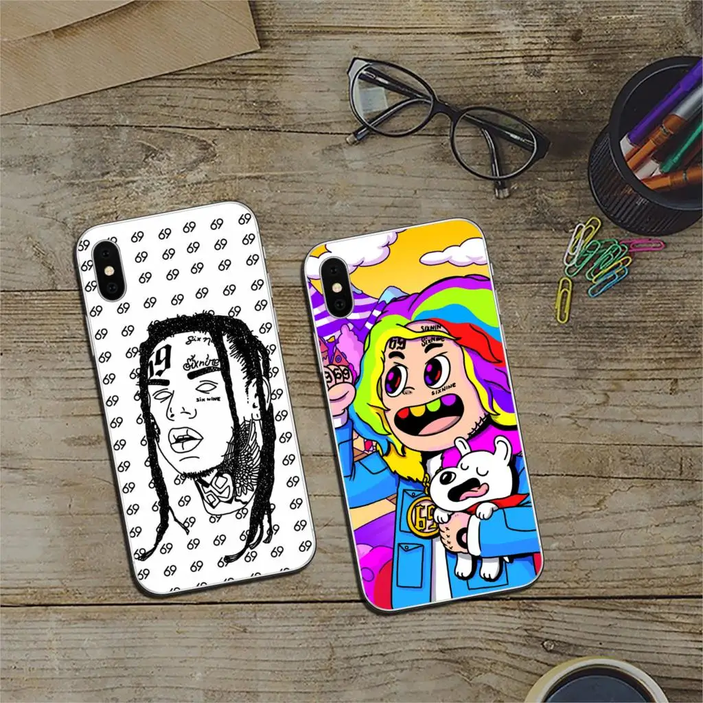 YIMAOC хип-хоп рэппер Tekashi 69 6ix9ine тонкий мягкий силиконовый чехол для телефона iPhone 11