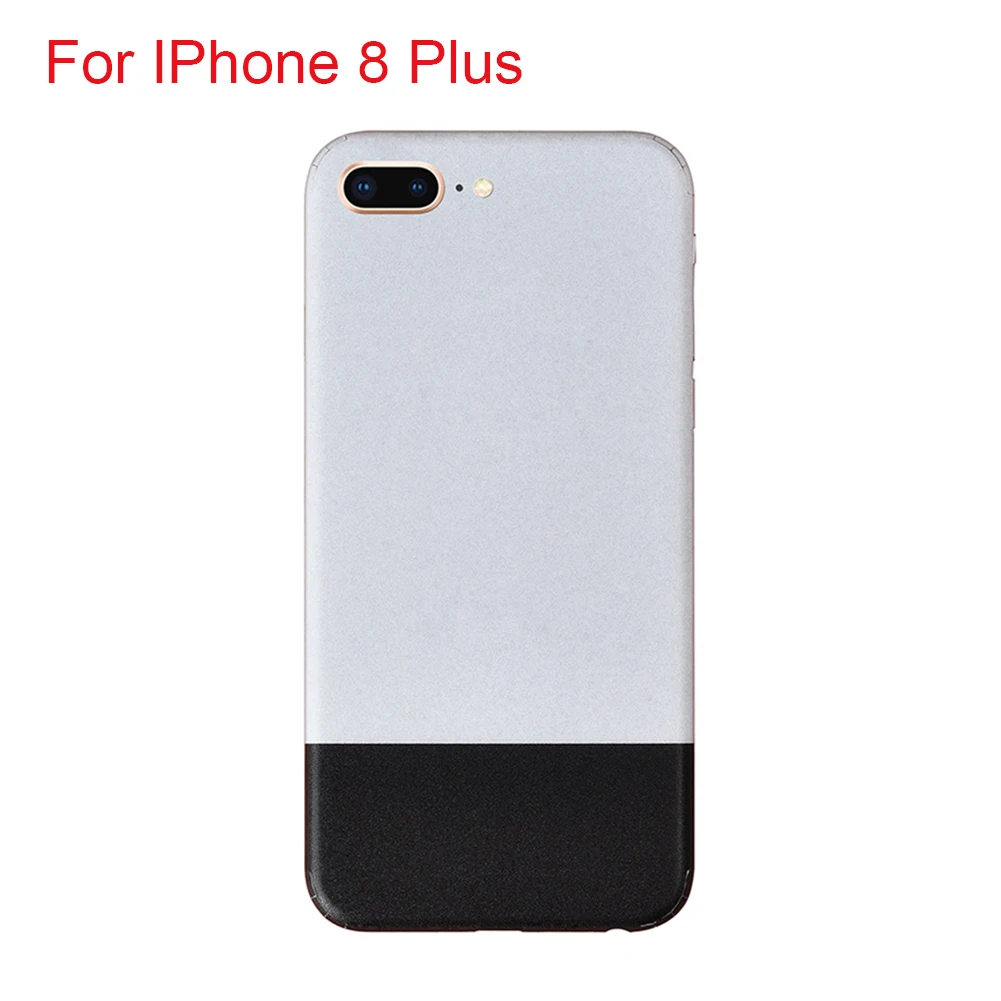 For IPhone 8 Plus Наклейка для телефона, ПВХ, самоклеющаяся, полностью задняя, водонепроницаемая пленка, декоративная, устойчивая к царапинам, сменная Защитная пленка для IPhone 8 X XR - Цвет: For IPhone 8 Plus