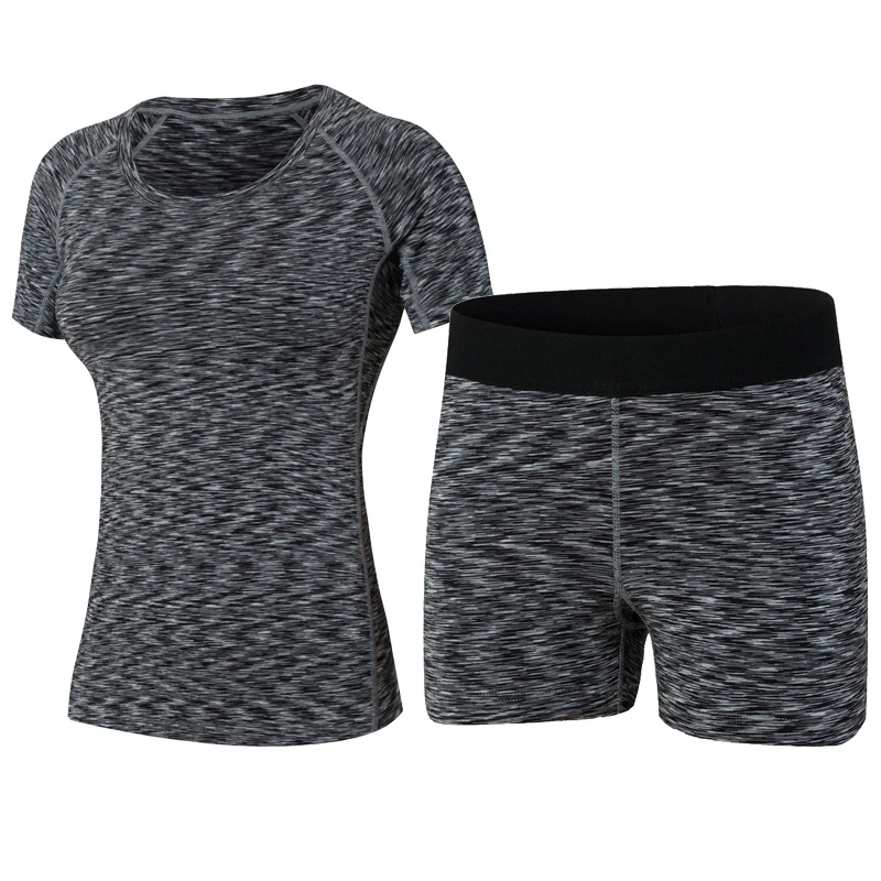 Женский спортивный костюм комплект из 2 предметов для йоги бодибилдинга