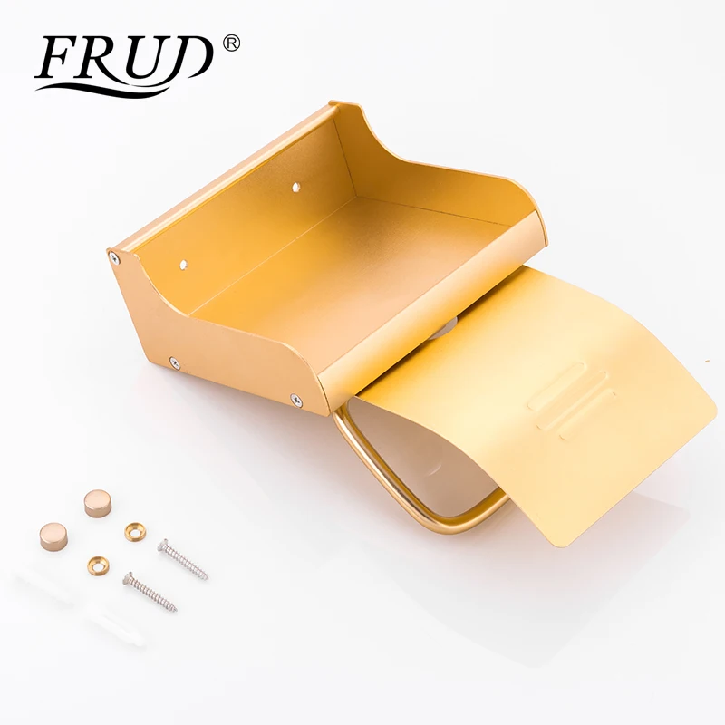 FRUD новые бумажные полотенца держатель для телефона с полкой ванной комнаты