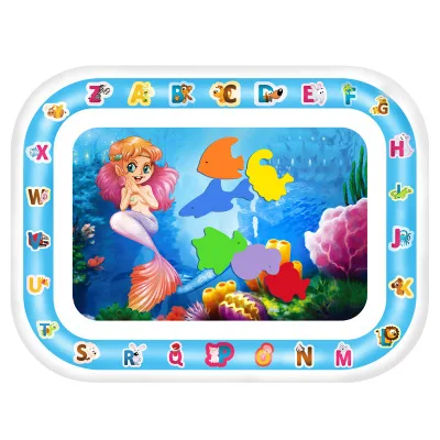 Хит продаж детский коврик для игры в воду надувной игр с животиком малышей