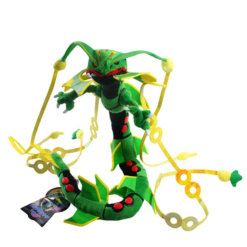 83 см Монстр центр XY плюшевая игрушка черный/Gree Rayquaza Плюшевые игрушки Драконы