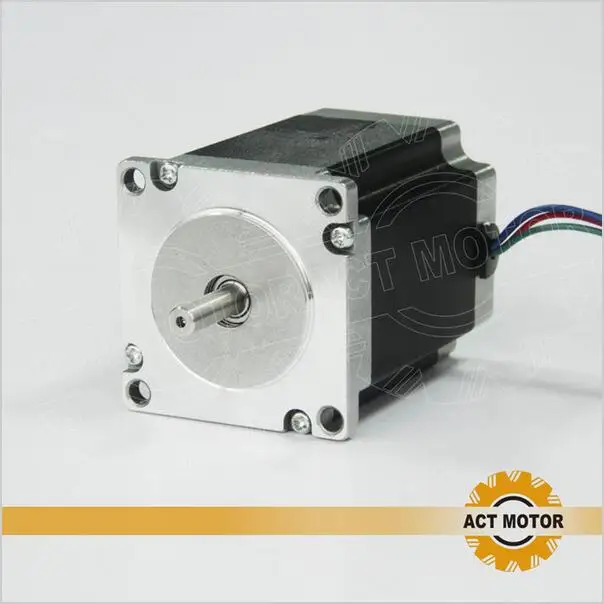 Ship From DE! ACT Motor 4Axis Nema23 Stepper 23HS8430 4-Lead 270oz-in 76mm 3A Bipolar+Driver DM542 4.2A 50V 128Micro+Power | Обустройство