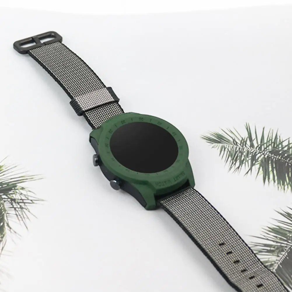 Green Чехол для смарт часов все включено экран силиконовый чехол для Ticwatch Pro Чехол для TicWatch Pro - Цвет: Green