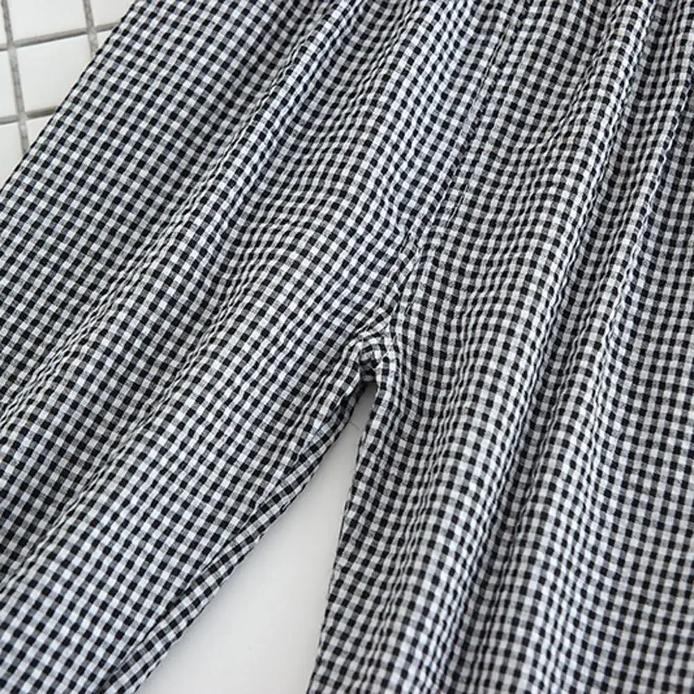 Летние хлопковые штаны до щиколотки для маленьких девочек 0 24 месяцев шаровары в