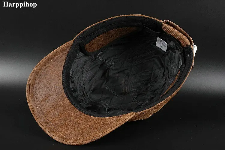 Корейская повседневная кожаная шапка кепка теплая кепка|kepi cap|kepi hatcap cap |