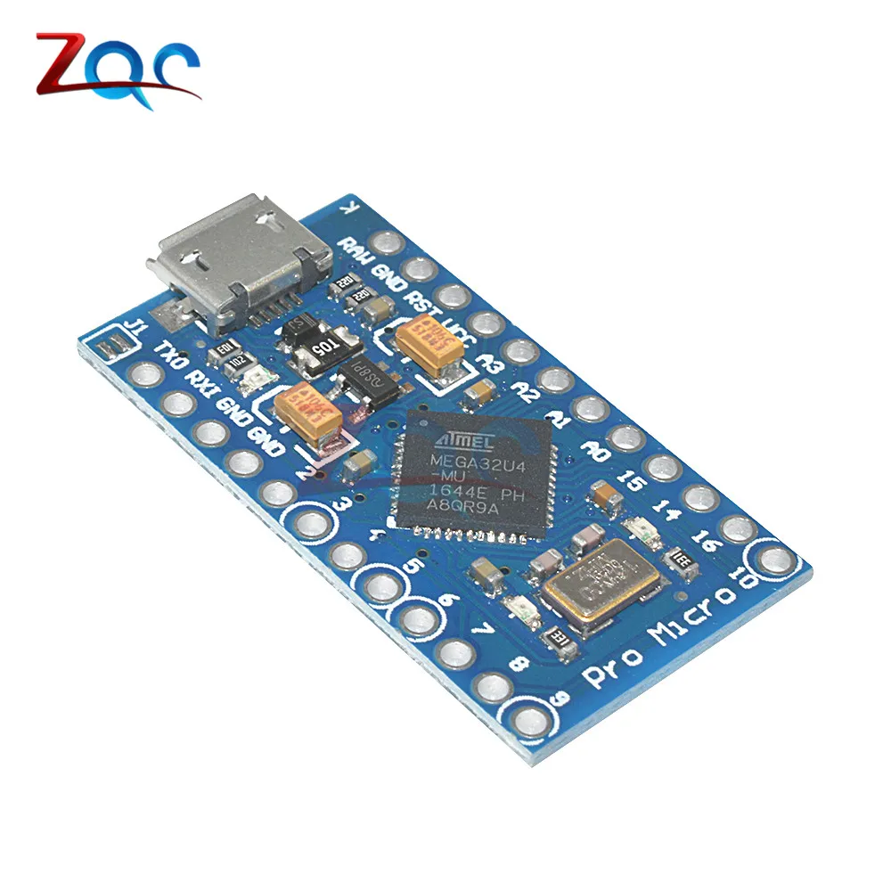 Плата ATmega32U4 Pro Micro USB 5 в 16 МГц модуль для Arduino Leonardo ATMega 32U4 контроллер замена Mini с