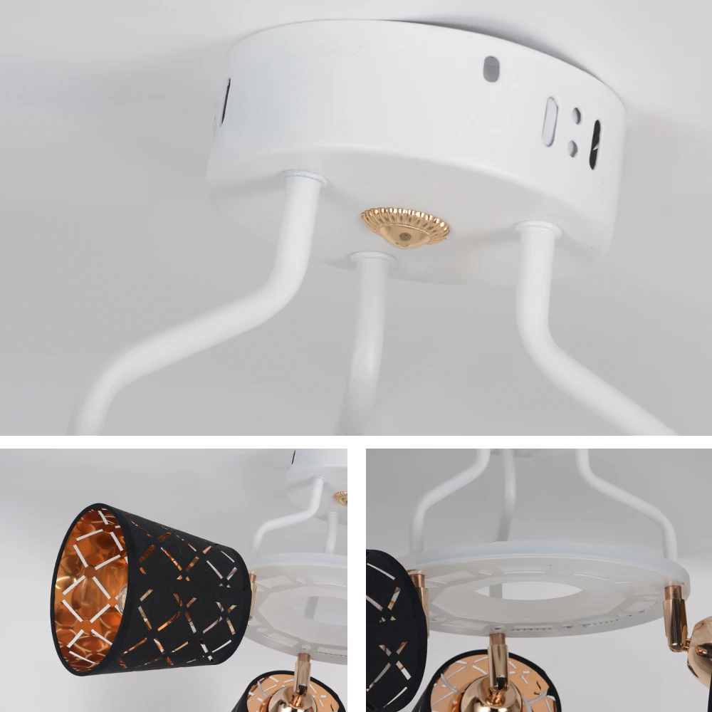 Современная светодиодная люстра теплая/Природа/крутая белая Люстра потолочная с