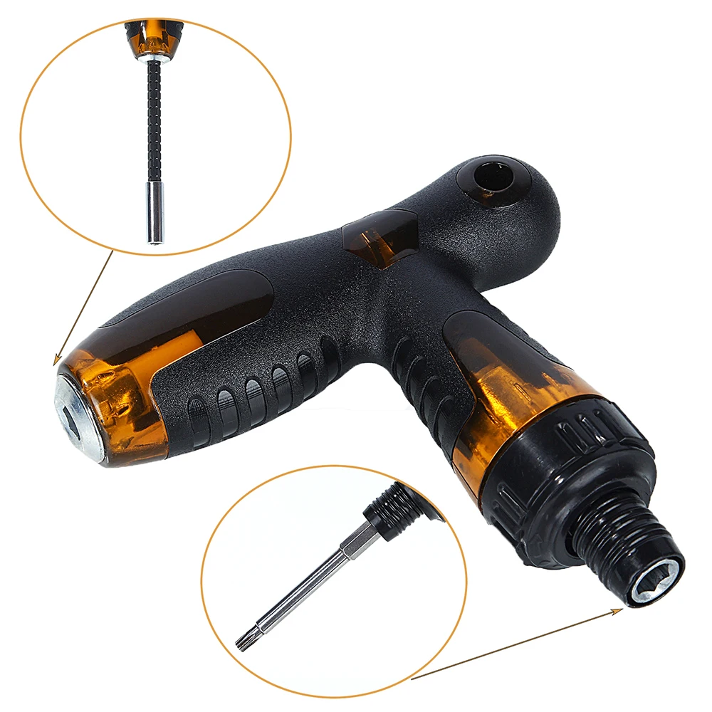 Набор отверток с храповым ключом Hakkin T Style шестигранной головкой 75 мм ключом| |