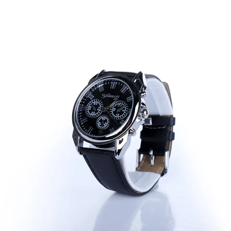 2019 new men's watch gift set with box belt wallet luxury quartz father's day Наручные часы