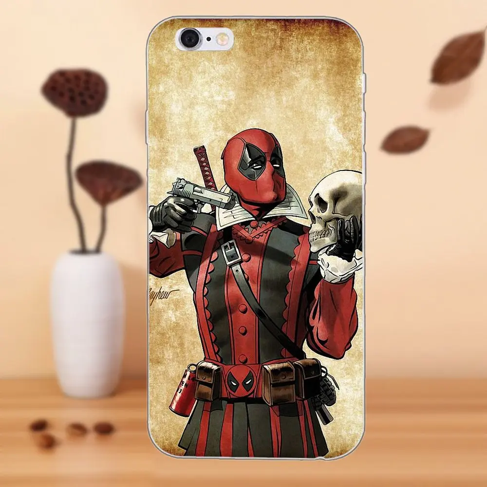 Новый Дэдпул супергероев Marvel мягких живые любовь телефон для Samsung Galaxy Note 2 3 4 5 8 9 S3