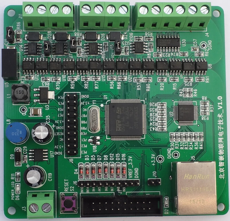 Макетная плата TM32F107/Ethernet /2 CAN/2 485/2 232/Интернет вещей | Строительство и ремонт