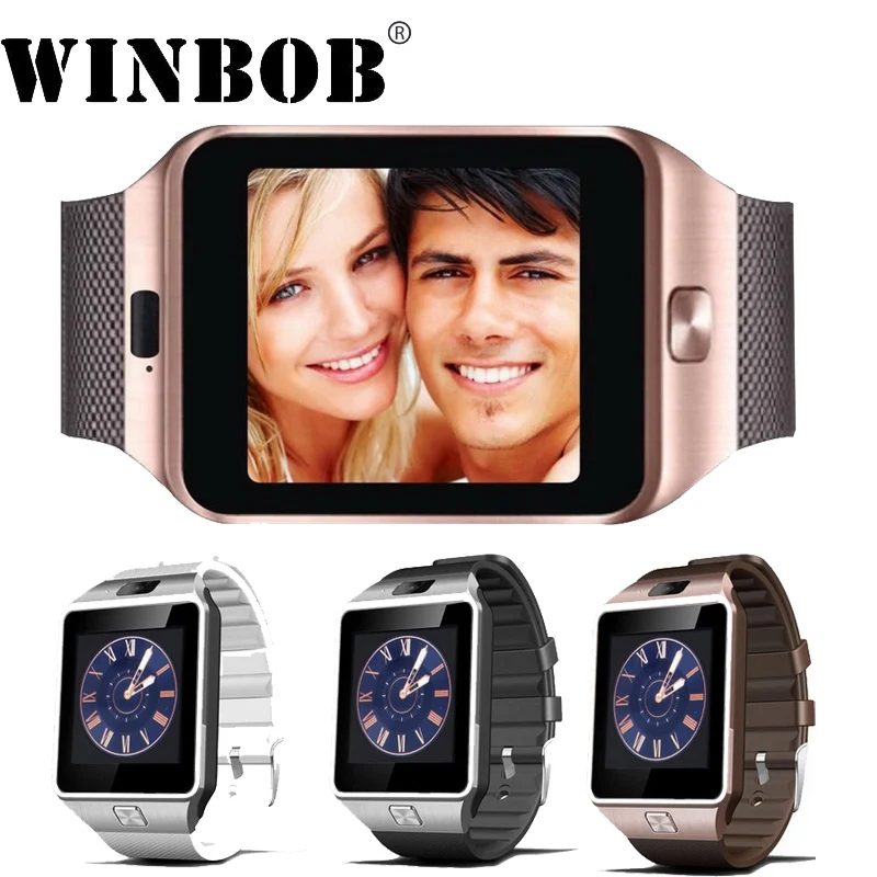 Bluetooth Smart Watches DZ09 Smartwatch For Android Apple Phone Clock Support Facebook Whatsapp SD SIM Card | Электроника
